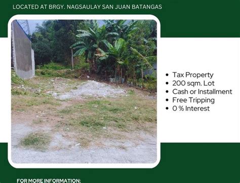 residential lot for sale in batangas city|Lot for Sale in Batangas City .